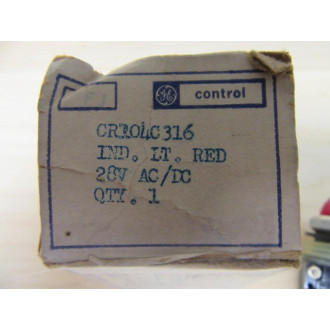 General Electric CR104C316 Pilot Light