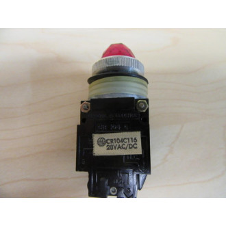 General Electric CR104C316 Pilot Light