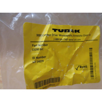 Turck GSDM-MC Closure Cap U2-14839
