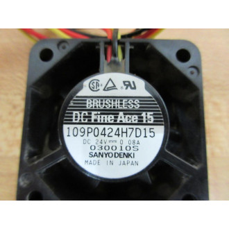 Sanyo Denki 109P0424H7D15 Fan - New No Box