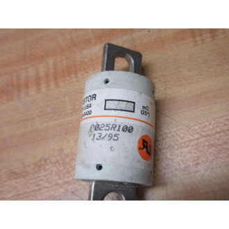 Gould Shawmut Ferraz A025R100 Mersen Fuse - Used