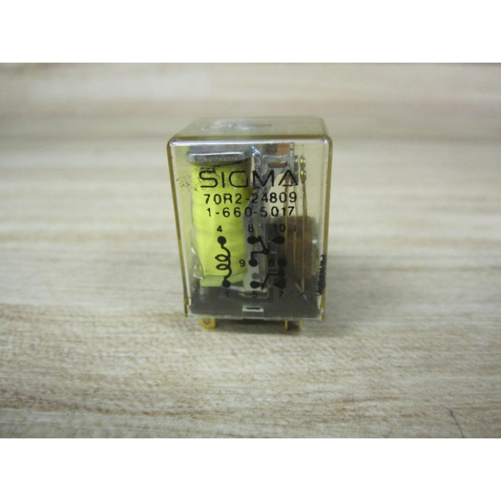 Sigma 70R2-24809 Relay 1-660-517 (Pack of 10) - Used