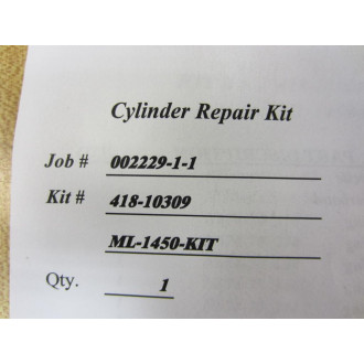 418-10309 Cylinder Repair Kit ML-1450-KIT  41810309 - New No Box