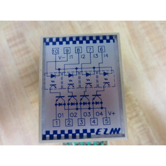EZM EZM4RTS2ABD2M 4 Rele Transistor - Used