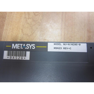 Johnson Controls NU-NIM206-0 Card NUNIM2060 - Used