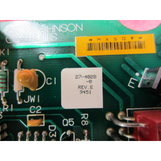 Johnson Controls 27-4028-0 Circuit Board 24-9014-9 R6 - New No Box