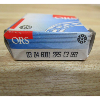 ORS 6001C3 03 04 6001 2RS C3 G93 Roller Bearings (Pack of 3)