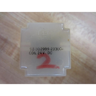 RBM Controls 93-502999-23300A 9350299923300A Relay - Used