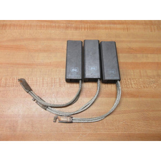 National Carbon 61047061 Morgan Carbon Motor Brush 634 (Pack of 3) - New No Box