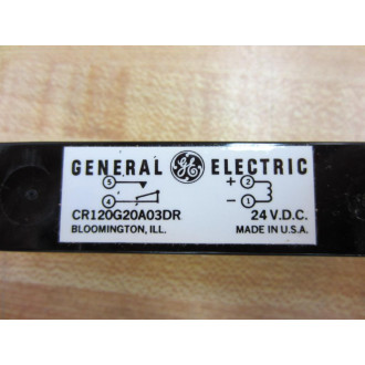General Electric CR120G20A03DR Relay - New No Box