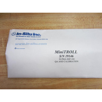 In-Situ STANDARD A Standard A Minitroll 30 PSIAPXD Transducer