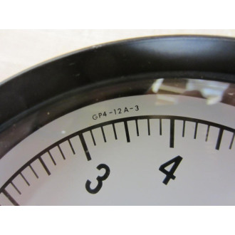 Weksler Instruments GP4-12A-3 Pressure Gauge GP412A3