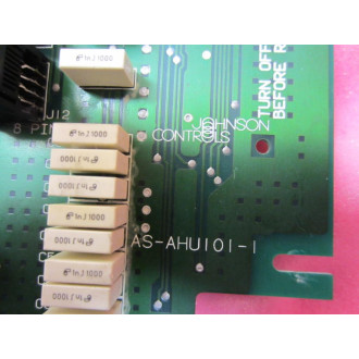 Johnson Controls AS-AHU101-1 ASAHU1011 Controller Board Rev. H - Used