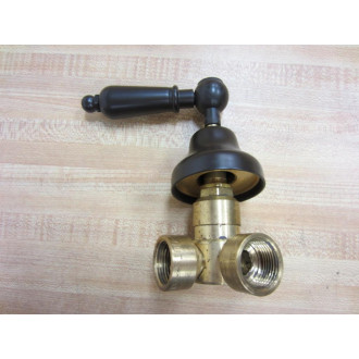 1119-9 Victorian 2 Way Diverter - Metal Lever Handle