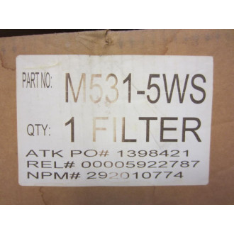 IFM Efector M531-5WS Filter Element