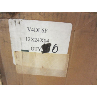 V4DL6F Air Filter 12 X 24 X 4 (Pack of 6)