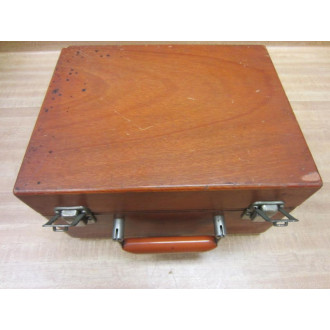 Weston 20082 Vintage Industrial Wattmeter Cracked Lid 39092 - Used