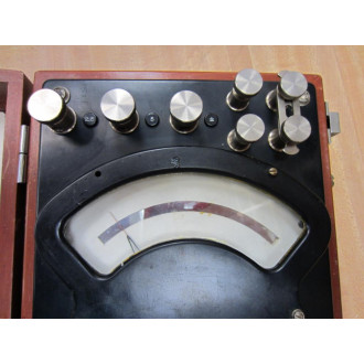 Weston 10559 Vintage Amp Meter Missing Face Range 39088 - Used