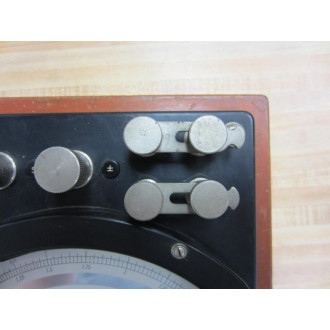Weston 15458 Antique Amp Meter 370 Vintage Industrial 39084 - Used