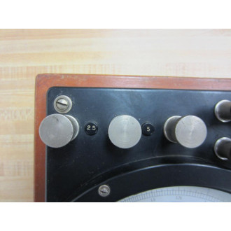 Weston 15458 Antique Amp Meter 370 Vintage Industrial 39084 - Used