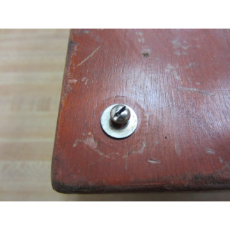 Weston 15458 Antique Amp Meter 370 Vintage Industrial 39084 - Used