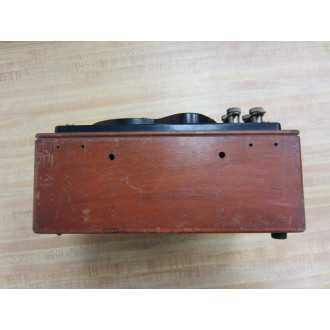 Weston 15458 Antique Amp Meter 370 Vintage Industrial 39084 - Used