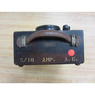 GE General Electric 612913 Antique Amp Meter Vintage Industrial 39065 - Used