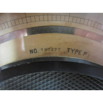 GE General Electric 757277 Antique Amp Meter Vintage Industrial 39058 - Used