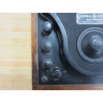 GE General Electric 2043693 Antique Watt meter Vintage Industrial 39049 - Used