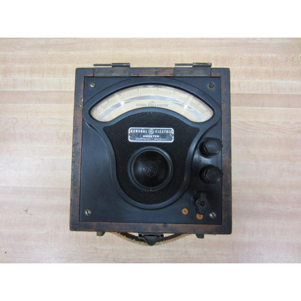 GE General Electric 3716554 Antique Amp Meter Vintage Industrial 39047 - Used