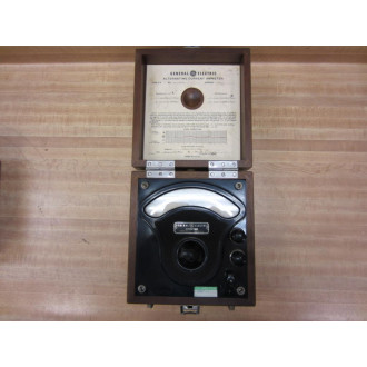 GE General Electric 3536251 Antique ac Amp Meter Vintage Industrial - Used