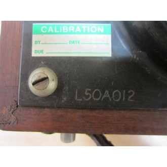 GE General Electric 356578 Antique Amp Meter Vintage Industrial 39040 - Used