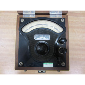 GE General Electric 3536251 Antique ac Amp Meter Vintage Industrial - Used
