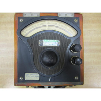 GE General Electric 3196713 Vintage Industrial ac Amp Meter Antique - Used