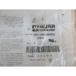 Murr Elektronik 7000-12981-0000000 Field Wireable Connector 27610