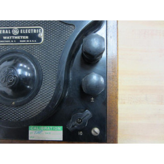 GE General Electric 3647686 Antique Wattmeter Vintage Industrial - Used