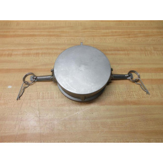DC400 Stainless Steel 4" Dust Cap - New No Box