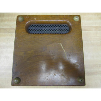 GE General Electric 3647685 Vintage Industrial Watt Meter wo Lid Or Strap - Used