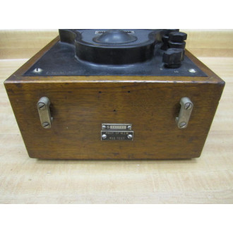 GE General Electric 3613092 Vintage Industrial Amp meter wo Lid Or Strap - Used