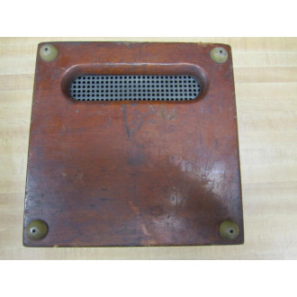 GE General Electric 177876 Vintage Industrial Volt Meter wo Lid Or Strap - Used