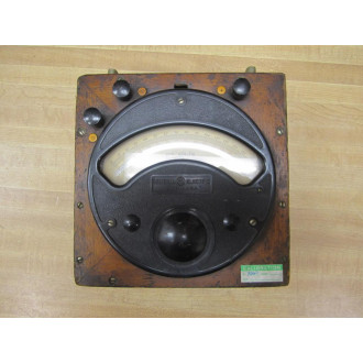 GE General Electric 8DP2 Antique D-C Volt Meter Vinage Industrial - Used