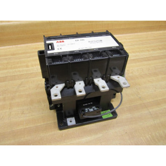 ABB EK 100 Contactor 170Amp. 600Vac EK 100C4P-*L - Used