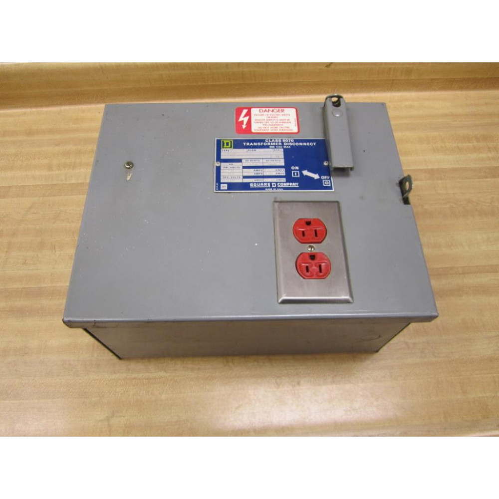 Square D 9070 SK5271W Disconnect Transformer  9070SK5271W - Used