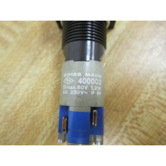 TH 400002 Illuminated Push Button With Frosted Cap - New No Box