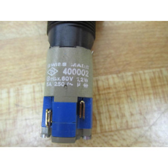 TH 400002 Illuminated Push Button Without Cap - New No Box