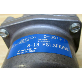 Johnson Controls D-3073-4 Piston Damper Actuator D30734 - Used