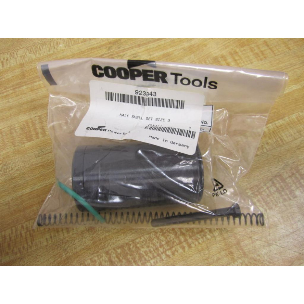 Cooper 923843 Half Shell Set Size 3 910671