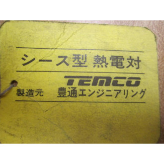 Temco J(IC) JIC Temperature Sensor - New No Box