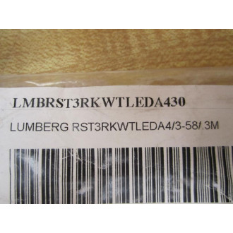 Lumberg RST3RKWTLEDA43-58.3M Cable Assembly RST3RKWTLEDA43583M - New No Box