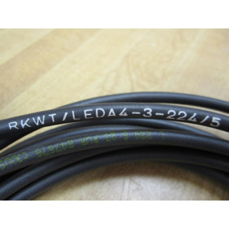 Lumberg RKWTLEDA4-3-2245 RKWTLEDA432245 Cable Assembly 198" - New No Box